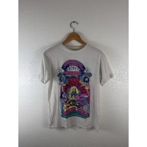 For Love & Bell Led Zeppelin Electric Magic Graphic T-Shirt – White